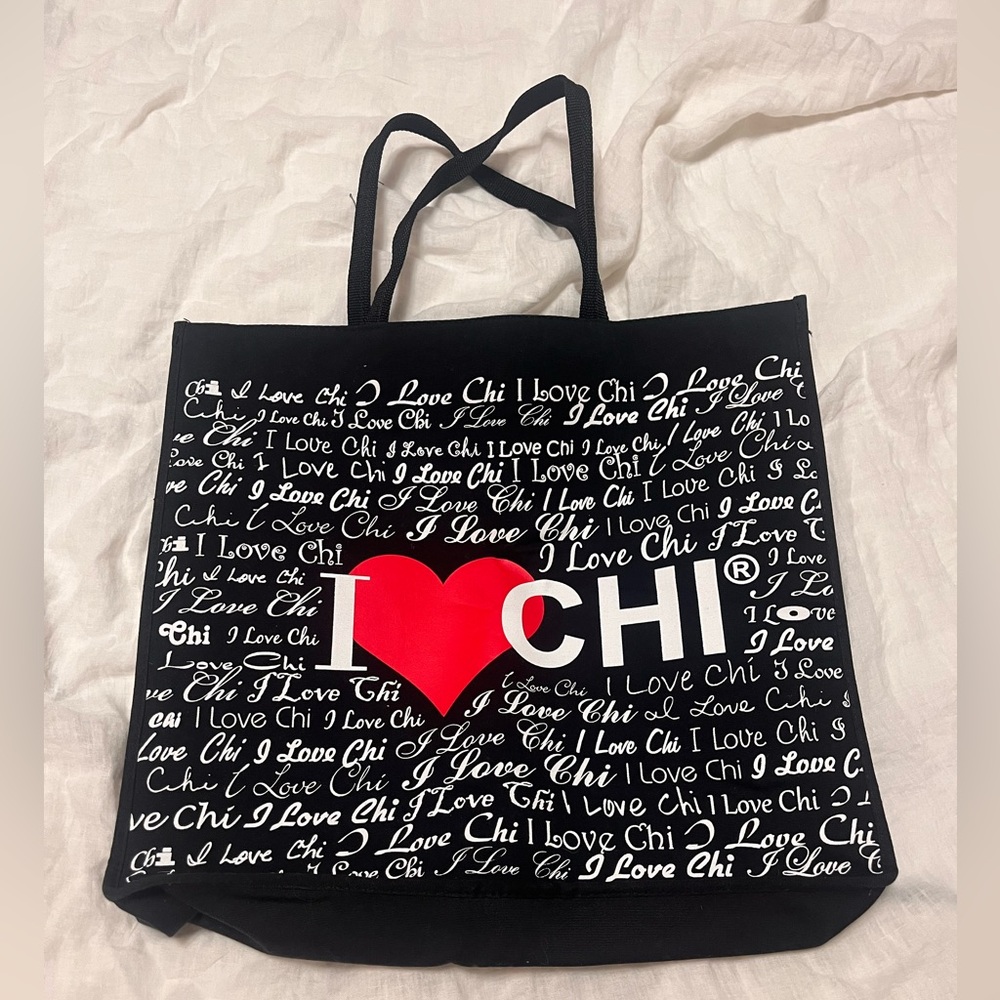 NWOT I ❤️Chi Black Tote Bag